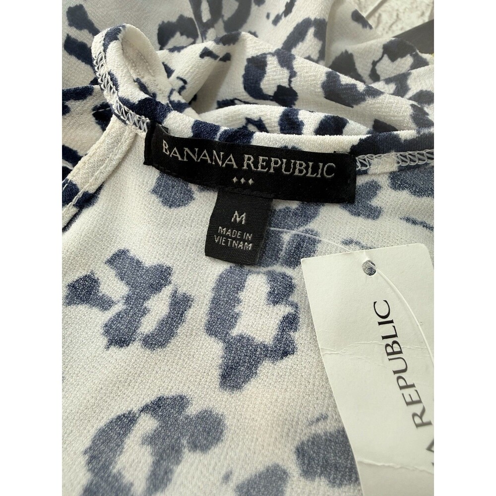 NEW Banana Republic Sleeveless Women Dress Size M Criss Cross Back - Picture 13 of 13